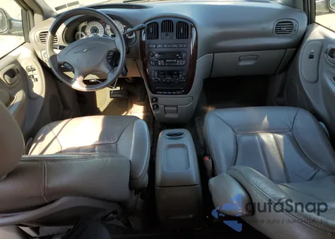 2002 Chrysler Town & Country Lxi из США, поврежденный, VIN 2C8GT54L22R566272